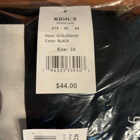 GOLDEN GIRLS 3X Sweatshirt Black All new in bag - Picture 7 of 8